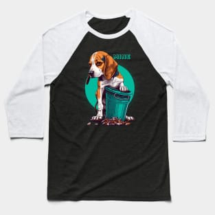 Funny Beagle Puppy Baseball T-Shirt